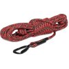Tamer Lanové vodítko stopovačka twist-lock (10 m) červeno-černá Tamer Lanové vodítko stopovačka twist-lock (10 m) červeno-černá