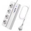Smart predlžovačka WiFi – Tuya, 16 A, USB-C PD, 20 W Smart predlžovačka WiFi – Tuya, 16 A, USB-C PD, 20 W