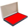 Shiny Poduška pre drevené pečiatky červená 11 x 7 cm
