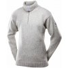 Devold Nansen Wool Zip Neck Grey Melange