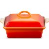 Pečiaca forma Heritage štvorcová s pokrievkou 23 cm ohnivo oranžová Pečiaca forma Heritage štvorcová s pokrievkou 23 cm ohnivo oranžová