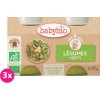 Babybio zelená zelenina 3 x 2x 130 g