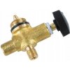 Plynový ventil Meva 2157, LPG, jednocestný regulátor, závit M9x0.75 mm Plynový ventil Meva 2157, LPG, jednocestný regulátor, závit M9x0.75 mm