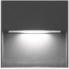 LED2 5130534 Exteriérové nástenné LED svietidlo, 230VAC, 3W, 3000K, 480lm, 100x100x30mm, antracit IP54 LED2 5130534 Exteriérové nástenné LED svietidlo, 230VAC, 3W, 3000K, 480lm, 100x100x30mm, antracit IP54