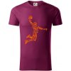 Hráč basketbalu ikony - Tričko z organickej bavlny - M ( Fuchsiová ) Hráč basketbalu ikony - Tričko z organickej bavlny - M ( Fuchsiová )