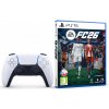 PlayStation 5 DualSense Wireless Controller White + EA Sports FC 26 PlayStation 5 DualSense Wireless Controller White + EA Sports FC 26