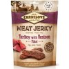 Pochúťka Carnilove Jerky - morčacie mäso s divinou 100 g Pochúťka Carnilove Jerky - morčacie mäso s divinou 100 g