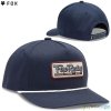 Fox Equipped snapback hat, modrá, one size Fox Equipped snapback hat, modrá, one size