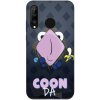 Picasee Fashion Case pro Huawei P30 Lite - COONDA chlupatka - tmavá Picasee Fashion Case pro Huawei P30 Lite - COONDA chlupatka - tmavá