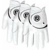 Footjoy Weathersof Mens Golf Glove White/Black Ľavá M 3 ks