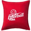 Florbal team - Vankúš 50x50 - 50x50 - Vrátane výplne ( Červená ) Florbal team - Vankúš 50x50 - 50x50 - Vrátane výplne ( Červená )
