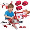 KIK KX6684_22 Hasičské lietadlo so sadou autíčok KIK KX6684_22 Hasičské lietadlo so sadou autíčok