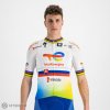 Sportful TotalEnergies BODYFIT TEAM dres, biela L Sportful TotalEnergies BODYFIT TEAM dres, biela L