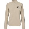 Kingsland Tričko dámske Nessa Fleece Anorak béžové