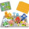 Viga Toys VIGA Drevená stavebnica mesta Bloky Doska Figúrky Viga Toys VIGA Drevená stavebnica mesta Bloky Doska Figúrky