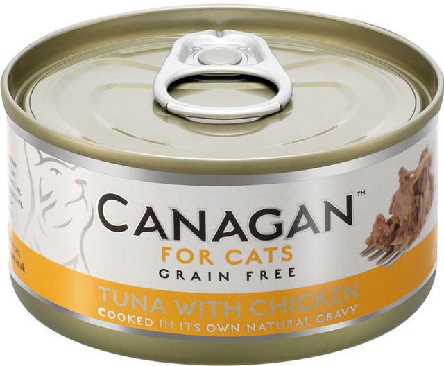 CANAGAN Cat Can Tuna & Chicken 75 g