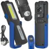Dielenská lampa s powerbankou, magnetom a reguláciou svetla LED COB 5W + 3W 2000mAh 400lm IP44 63075 Dielenská lampa s powerbankou, magnetom a reguláciou svetla LED COB 5W + 3W 2000mAh 400lm IP44 63075