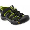 KEEN Newport H2 Jr black/lime green US 3 / EU 35,0 / UK 2 / 22 cm; Černá sandály KEEN Newport H2 Jr black/lime green US 3 / EU 35,0 / UK 2 / 22 cm; Černá sandály