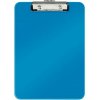 Písacia podložka s klipom Leitz WOW, A4, modrá Písacia podložka s klipom Leitz WOW, A4, modrá