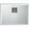 Quadron David 50 Graniteq Snow White Sink/Steel Elements Quadron David 50 Graniteq Snow White Sink/Steel Elements