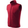 Adler Next fleecová Vesta 518 malboro červená
