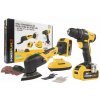 Powerplus Sada AKU náradia do dielne vŕtačka + multifunkčný nástroj POWXBB0X10 Powerplus Sada AKU náradia do dielne vŕtačka + multifunkčný nástroj POWXBB0X10