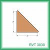 Kodrefa rohová lišta smrek RVT 3030 16x16mm 2,5 m