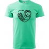 Florbal love - Klasické pánske tričko vyššej gramáže - 2XL ( Mätová ) Florbal love - Klasické pánske tričko vyššej gramáže - 2XL ( Mätová )