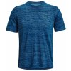Pánske funkčné tričko s krátkym rukávom Under Armour TECH VENT JACQUARD SS modré 1379781-426 - XL