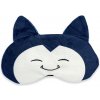 Maska na oči na spanie – Modrobiely spáč Maska na oči na spanie – Modrobiely spáč