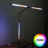 Stolná LED lampa NOX s RGBW efektmi, svorka, diaľkový ovládač Stolná LED lampa NOX s RGBW efektmi, svorka, diaľkový ovládač