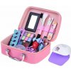 MalPlay Detský make-up v puzdre s lampou na nechty MalPlay Detský make-up v puzdre s lampou na nechty