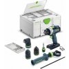 FESTOOL FESTOOL Akumulátorový príklepový vŕtací skrutkovač QUADRIVE TPC 18/4 Basic-Set/XL - 578832 FESTOOL FESTOOL Akumulátorový príklepový vŕtací skrutkovač QUADRIVE TPC 18/4 Basic-Set/XL - 578832
