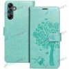 Púzdro MEZZO Samsung Galaxy A15, A15 5G knižka Green Tree Púzdro MEZZO Samsung Galaxy A15, A15 5G knižka Green Tree