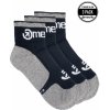 Unisex ponožky Meatfly Middle Triple čierna/sivá L Unisex ponožky Meatfly Middle Triple čierna/sivá L