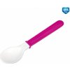 Canpol mäkká plastová lyžička Ružová