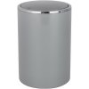 Wenko Kozmetický odpadkový kôš s výkyvným vekom Inca, sivá, 5 l Wenko Kozmetický odpadkový kôš s výkyvným vekom Inca, sivá, 5 l