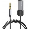 TECH-PROTECT ULTRABOOST Bluetooth AUX audio adaptér kábel sivý (9490713933824) TECH-PROTECT ULTRABOOST Bluetooth AUX audio adaptér kábel sivý (9490713933824)