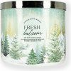 Bath & Body Works 3-knotová vonná svíčka FRESH BALSAM 411 g Bath & Body Works 3-knotová vonná svíčka FRESH BALSAM 411 g