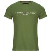 Tommy Hilfiger Tričká s krátkym rukávom TOMMY LOGO TEE Kaki Tommy Hilfiger Tričká s krátkym rukávom TOMMY LOGO TEE Kaki
