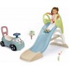 Set odrážadlo a chodítko so šmykľavkou Auto Ride On Little Smoby s dĺžkou 150 cm a napojením na vodu Set odrážadlo a chodítko so šmykľavkou Auto Ride On Little Smoby s dĺžkou 150 cm a napojením na vodu