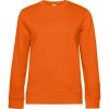 B&C Mikina B&C QUEEN Crew Neck, dámská COT01W01Qx3701-pure orange S Oranžová pure B&C Mikina B&C QUEEN Crew Neck, dámská COT01W01Qx3701-pure orange S Oranžová pure