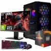 HERNÝ PC Ryzen 5 5500 RTX 4060 32GB DDR4 + 27 HERNÝ PC Ryzen 5 5500 RTX 4060 32GB DDR4 + 27