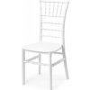 Plastová svadobné stoličky TIFFANY, biela TIFFANY-WH Plastová svadobné stoličky TIFFANY, biela TIFFANY-WH