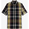 Fred Perry Košele s dlhým rukávom MADRAS CHECK SHORT SLEEVE S Modrá Fred Perry Košele s dlhým rukávom MADRAS CHECK SHORT SLEEVE S Modrá