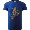 Dirt bike vintage - Klasické pánske tričko vyššej gramáže - XL ( Kráľovská modrá ) Dirt bike vintage - Klasické pánske tričko vyššej gramáže - XL ( Kráľovská modrá )