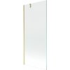 MEXEN/S - Next vaňová zástena FIX 80 x 150, transparent, zlatá kartáčovaná 895-080-000-00-00-55 MEXEN/S - Next vaňová zástena FIX 80 x 150, transparent, zlatá kartáčovaná 895-080-000-00-00-55