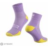 FORCE EDGE ponožky, fialová/fluo L-XL (42-46) FORCE EDGE ponožky, fialová/fluo L-XL (42-46)