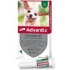 ADVANTIX Spot-on pre psov do 4 kg (4 pipety) 4x0,4 ml ADVANTIX Spot-on pre psov do 4 kg (4 pipety) 4x0,4 ml