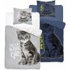 Detexpol obliečky Mačiatko grey svietiace Bavlna 140x200 70x80 Detexpol obliečky Mačiatko grey svietiace Bavlna 140x200 70x80